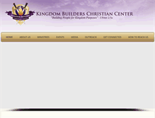 Tablet Screenshot of kingdom-builders.com